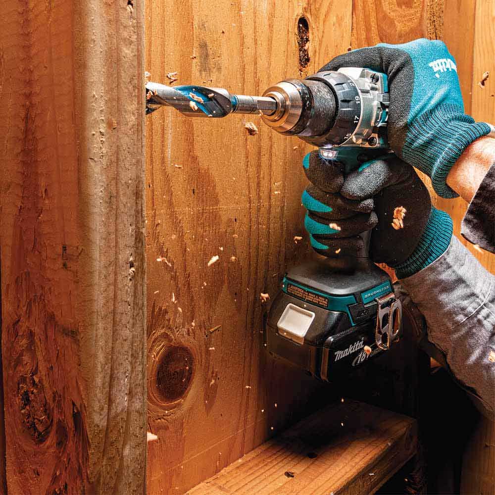 MAKITA 18V Brushless 13mm Hammer Driver Drill Skin DHP489Z