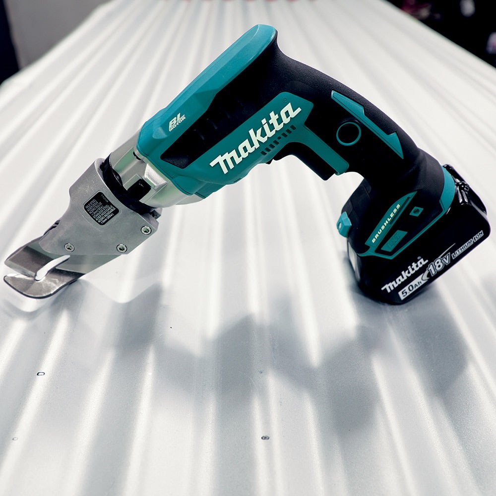 MAKITA 18V Brushless 1.3mm Offset Metal Shears Skin DJS131Z