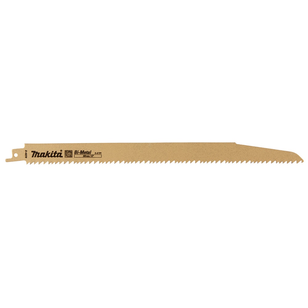 MAKITA 305mm 5-8TPI Bi-Metal Reciprocating Saw Blade for Metal Cutting - DEMO - 2 Piece B-43278-2