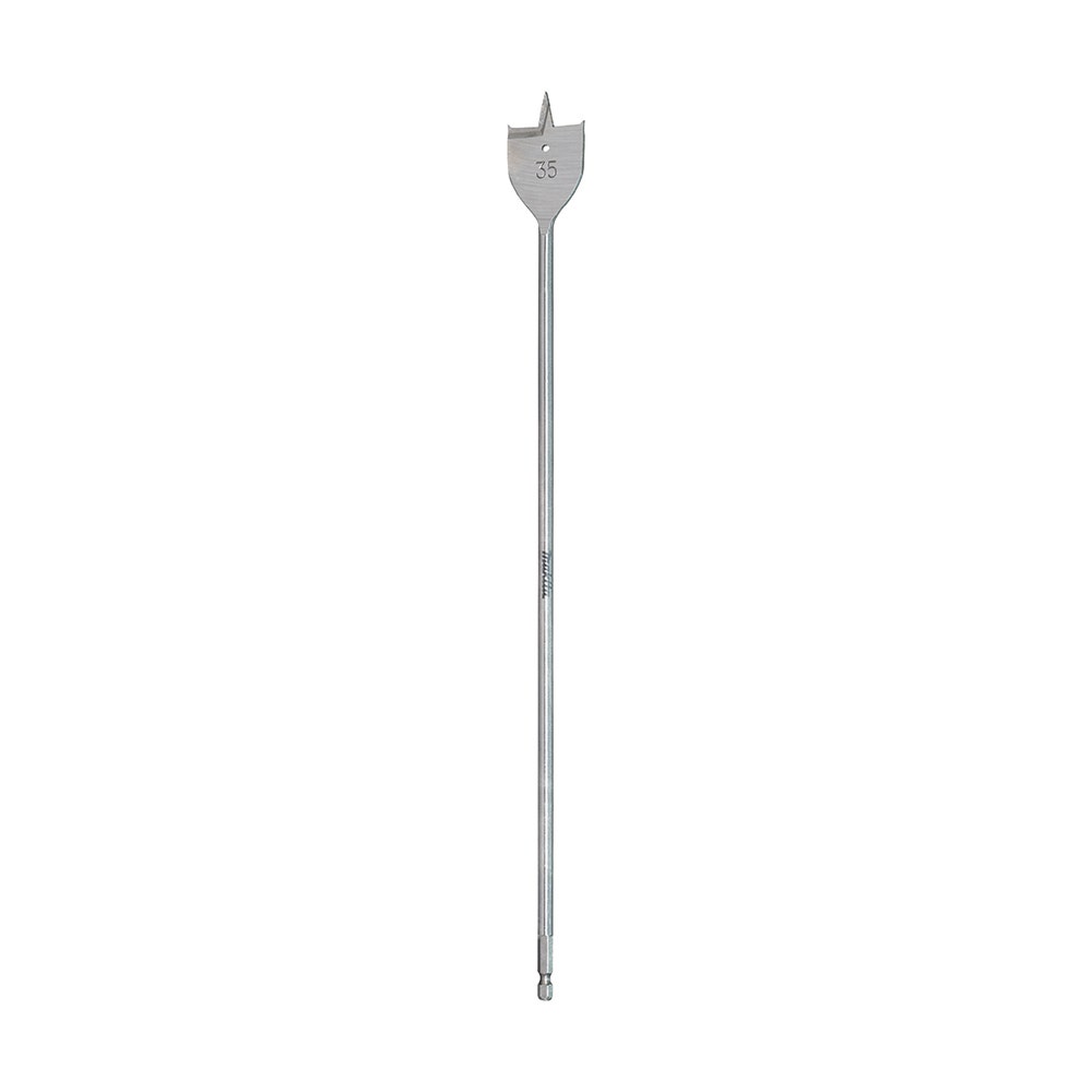 MAKITA 35 X 400mm Flat Wood Spade Bit - 1 4 Hex E-17544