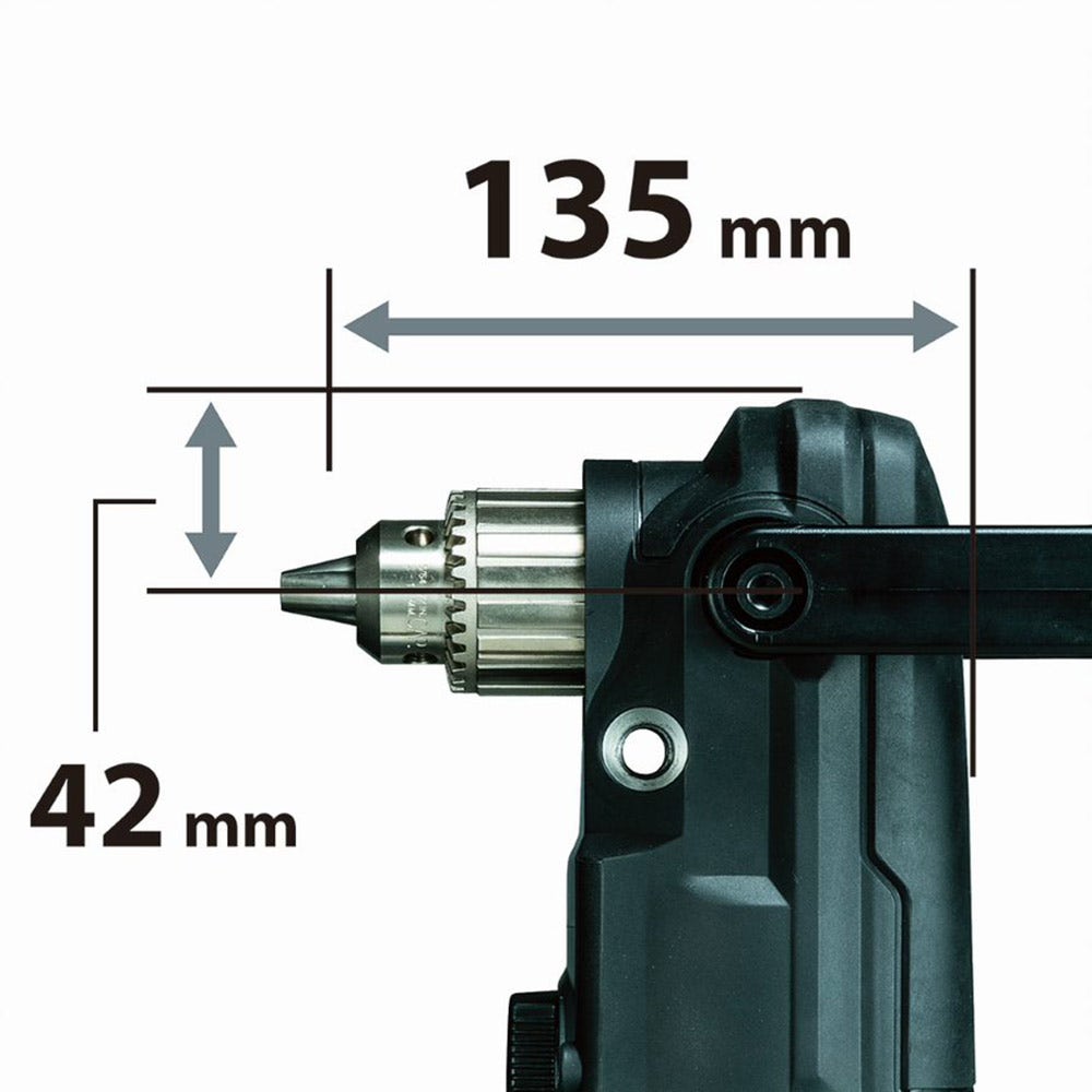 MAKITA 40V Max XGT Brushless Right Angle Drill Skin DA001GZ