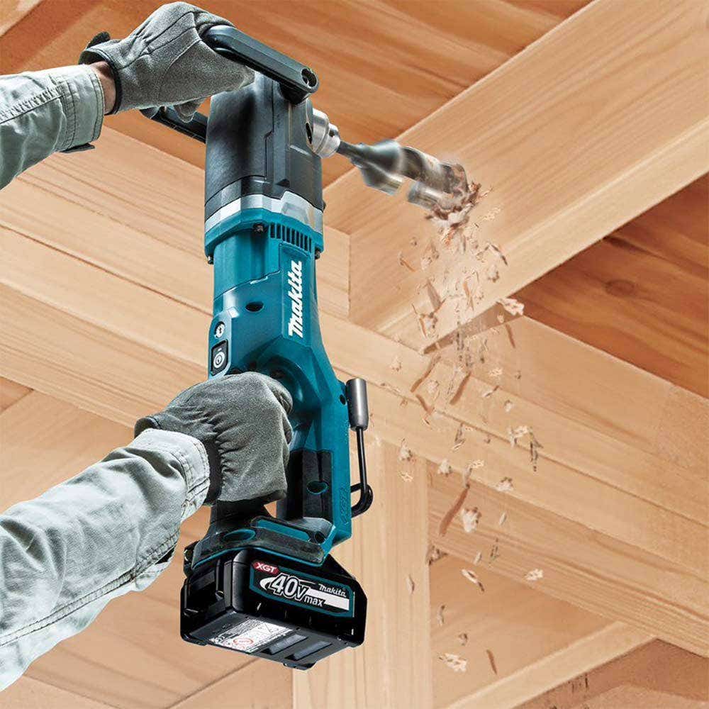 MAKITA 40V Max XGT Brushless 1 x 4.0Ah Right Angle Drill Kit DA001GM102
