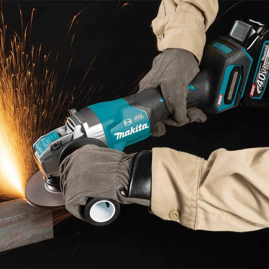 MAKITA 40V Max XGT Brushless X-Lock 125mm Paddle Switch Angle Grinder Skin GA047GZ02