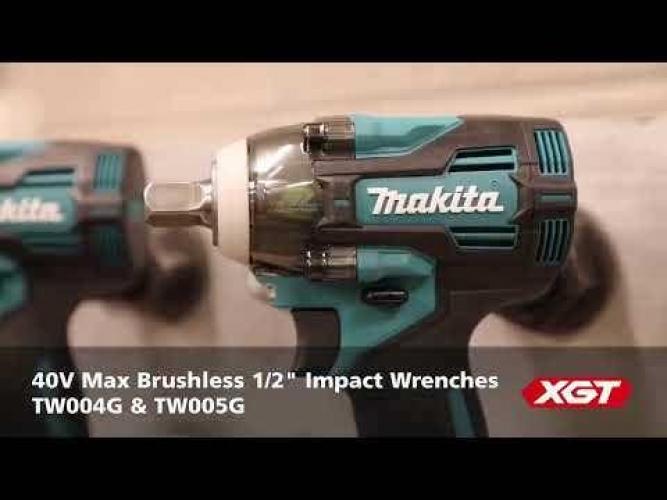 MAKITA 40V Max XGT Brushless Impact Wrench Skin TW004GZ