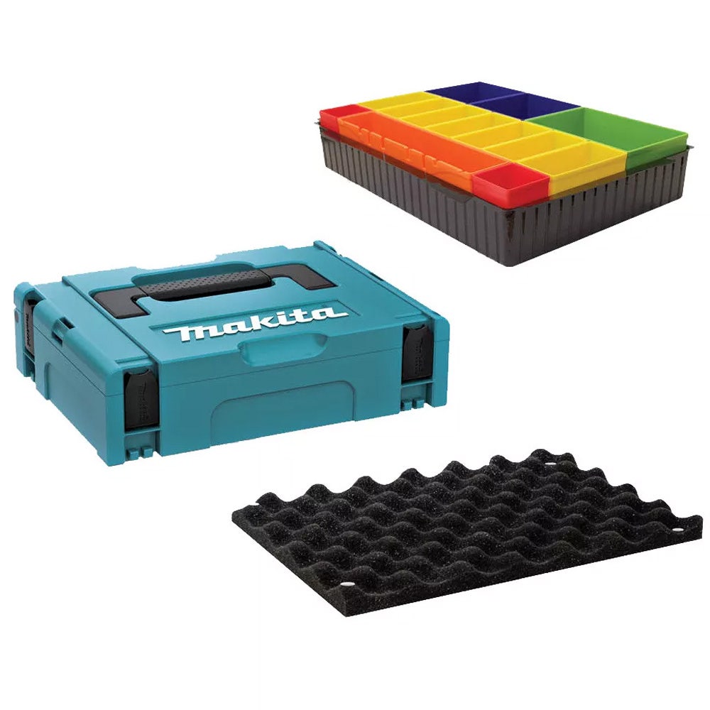 MAKITA Makpac Case 1 Multi-Storage and Sponge MAKPAC106