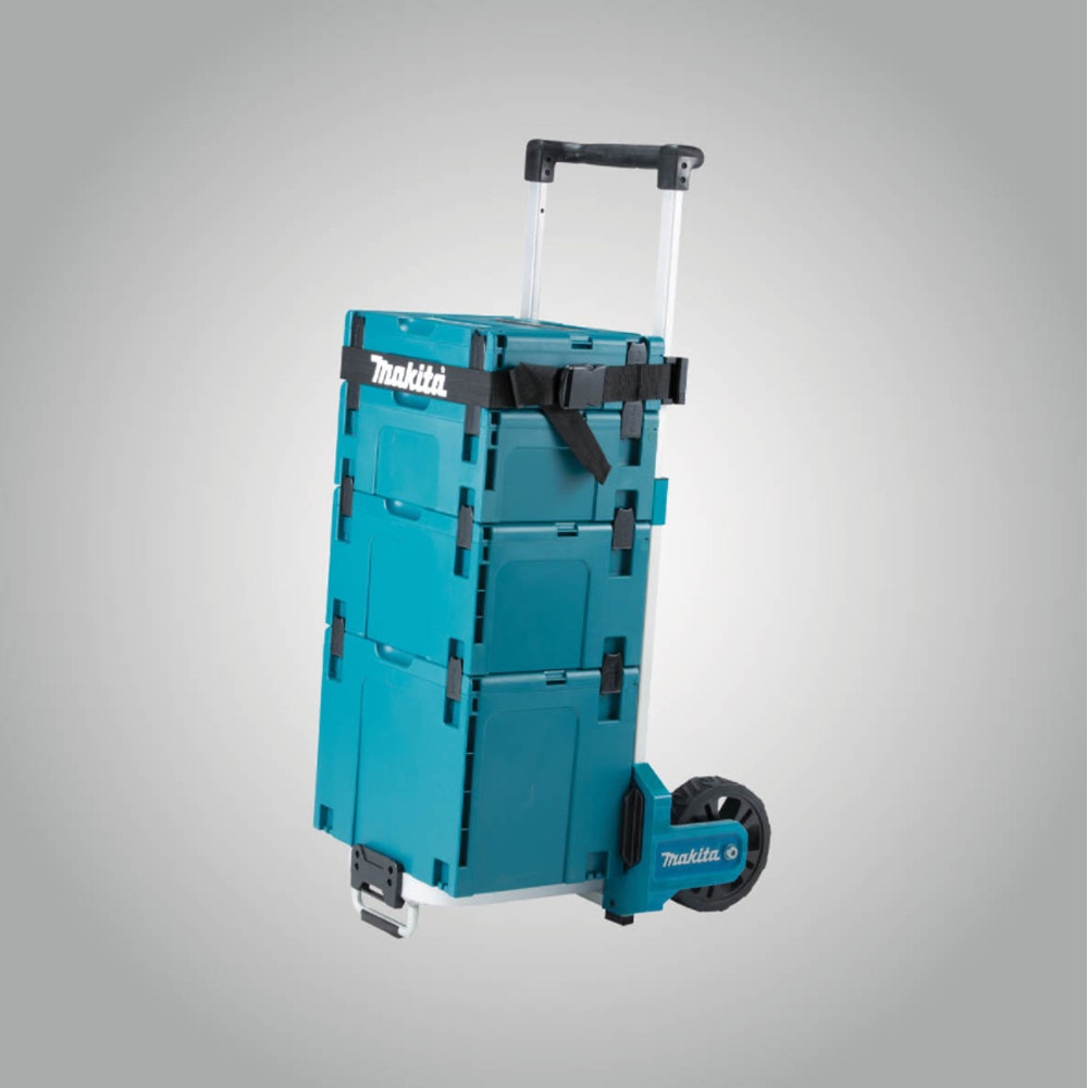 MAKITA Makpac No 1 2 3 4 and Trolley MAKPAC101