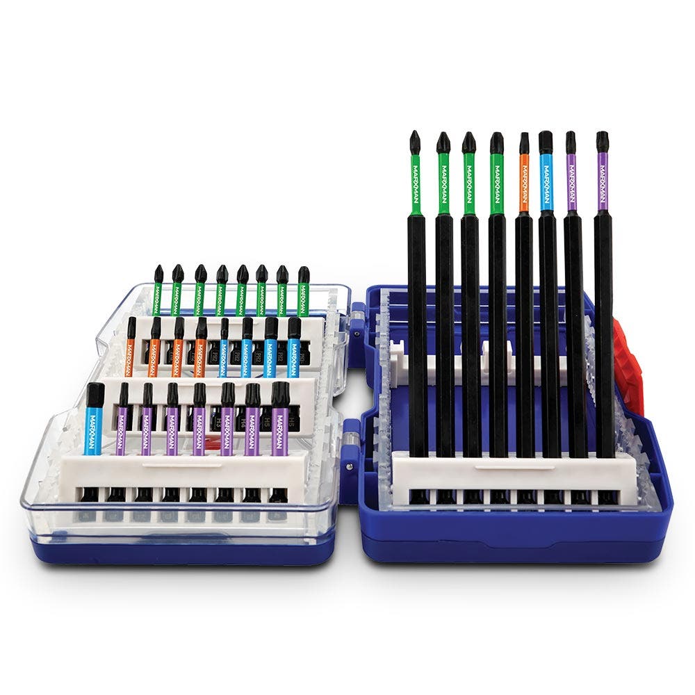 MARXMAN Impact Screwdriver Bit Set - 32 Piece MSDBS32PC