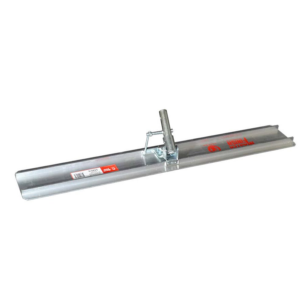 MASTERFINISH 1200mm Aluminium Bull Float with Mounting Brackets 1064