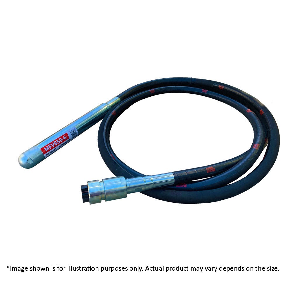 MASTERFINISH 28mm x 6m Vibrating Shaft MFVS28-6