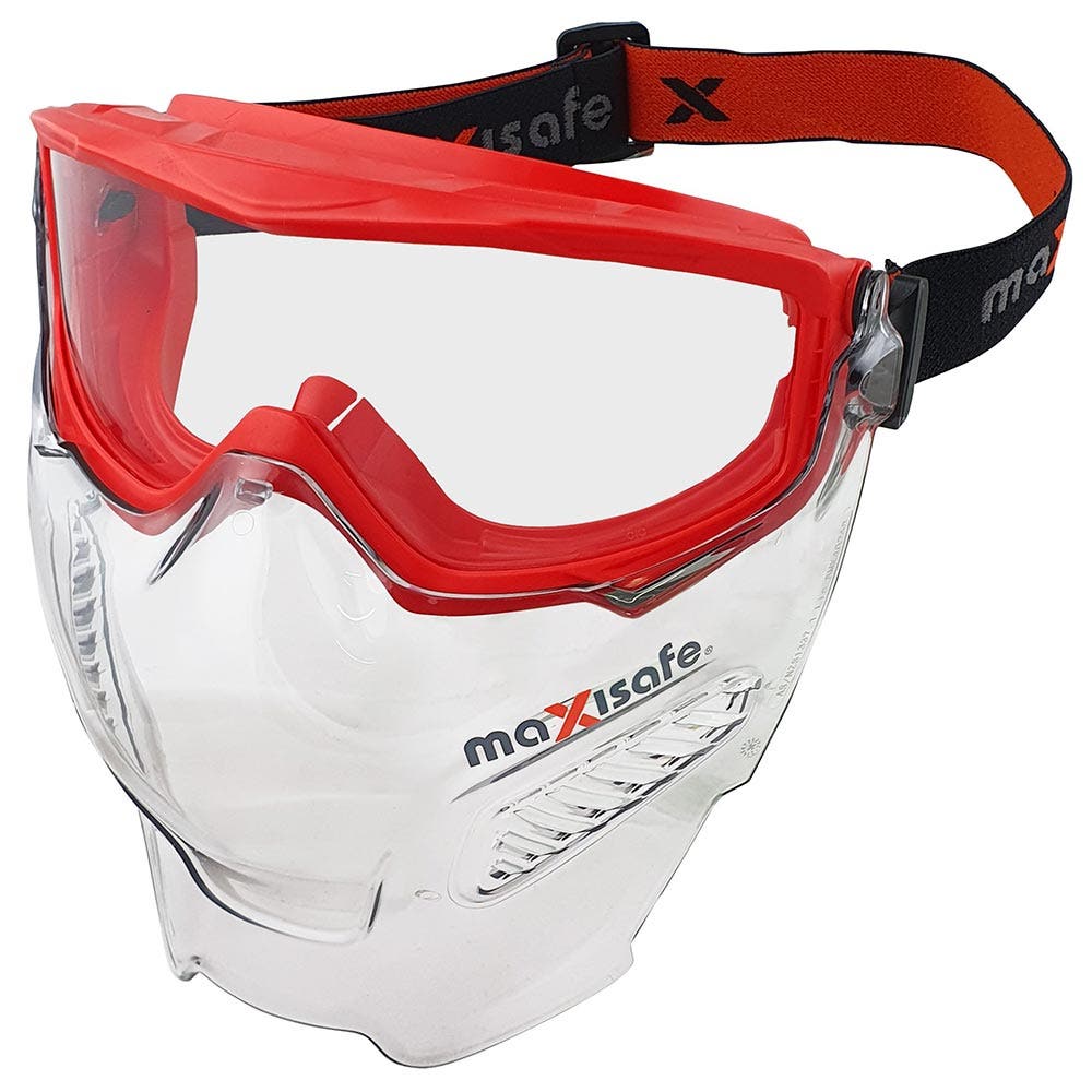MAXISAFE Anti-Fog Visor and Goggle Combo EUV350-C