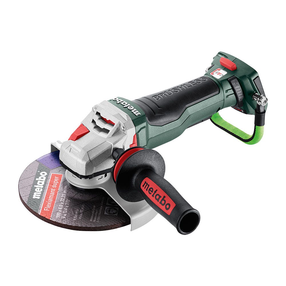 METABO 18V 125mm Angle Grinder Skin WPBA 18 LTX BL 15-180 Quick DS 601746840