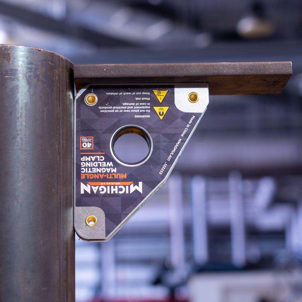 MICHIGAN Multi-Angle 40kgf Magnetic Welding Clamp MMAGMUL401