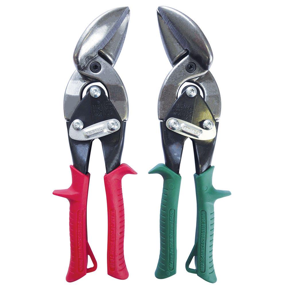 MIDWEST Aviation Offset Tinsnip Combo - 2 Piece MWT6510C