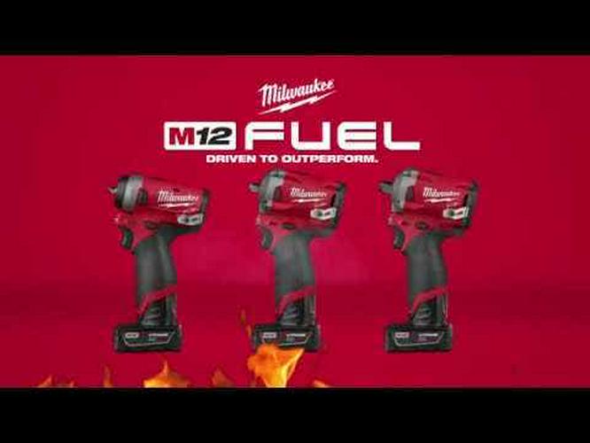 MILWAUKEE 12V FUEL 1 2inch Stubby Impact Wrench Skin M12FIWF12-0