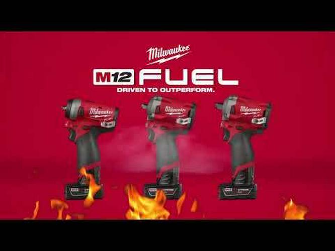 MILWAUKEE 12V FUEL 3 8inch Stubby Impact Wrench Skin M12FIW38-0