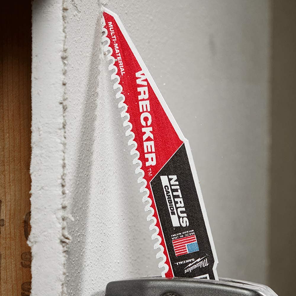 MILWAUKEE 150mm 6 6TPI WRECKER Reciprocating Saw Blade - SAWZALL - 1 Piece 48005271