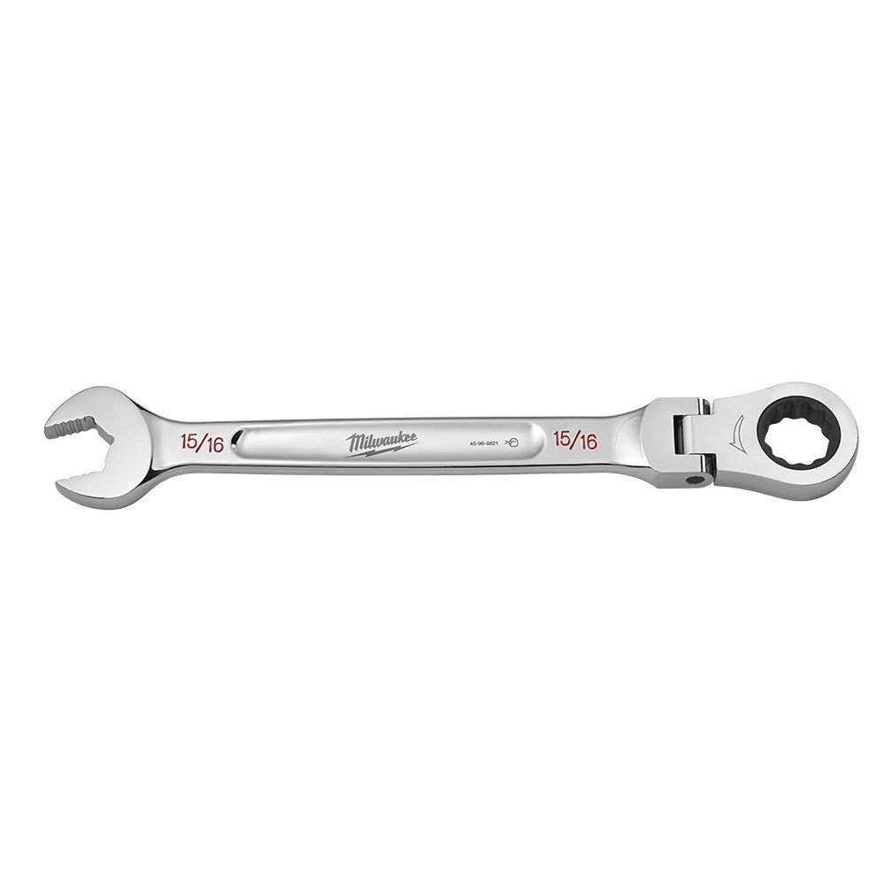 MILWAUKEE 15 16 AF R OE Flex Head Ratcheting Spanner 45969821
