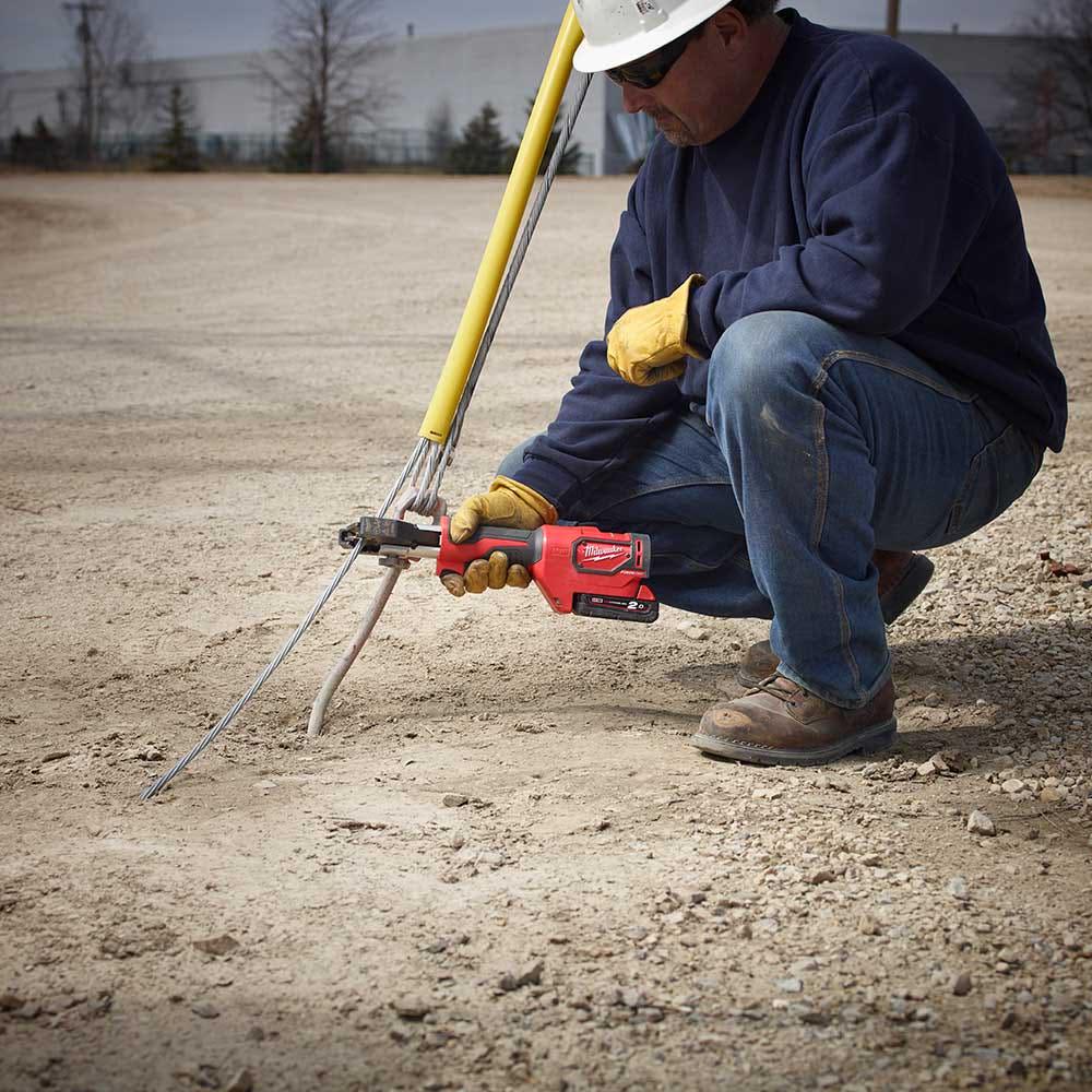 MILWAUKEE 18V 6T FORCE LOGIC Cable Cutter w. Jaw and Blade M18HCC-0C