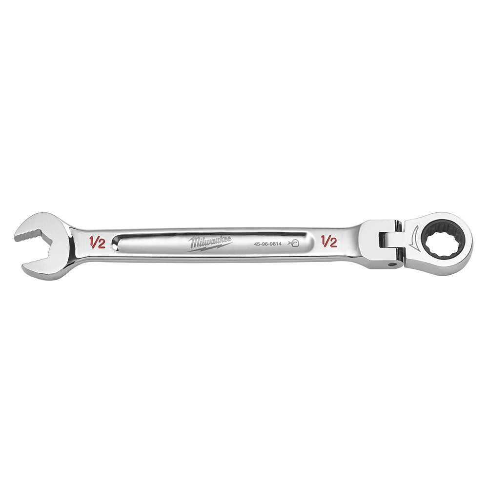 MILWAUKEE 1 2 AF R OE Flex Head Ratcheting Spanner 45969814