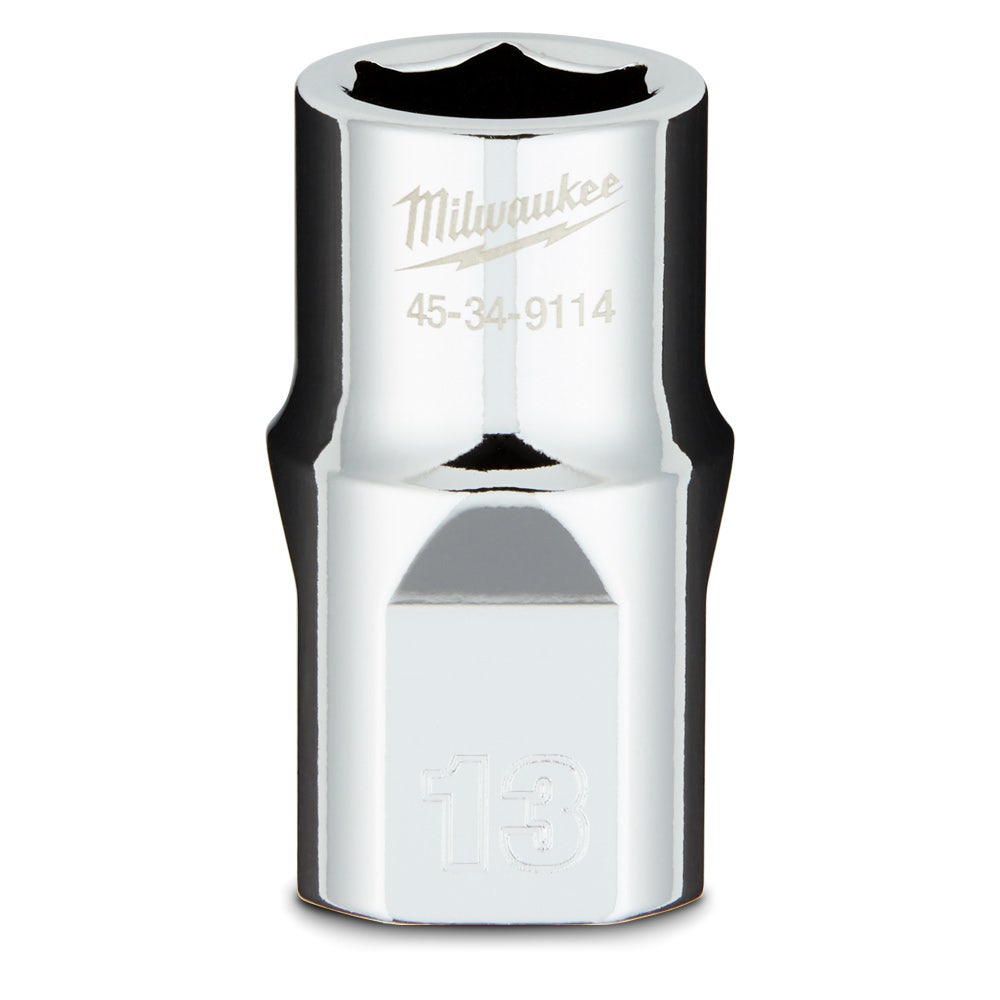 MILWAUKEE 1 2 Drive 13mm Metric 6-Point Socket 45349114