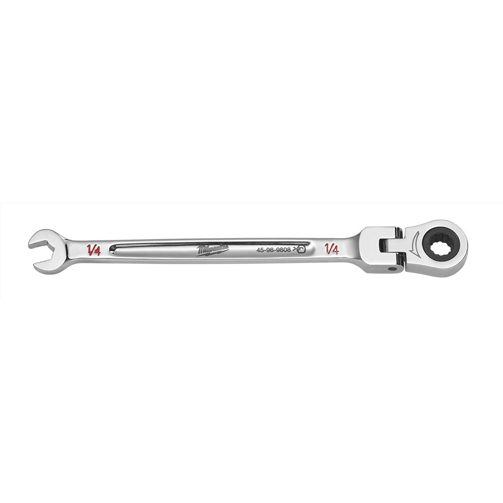 MILWAUKEE 1 4 AF R OE Flex Head Ratcheting Spanner 45969808