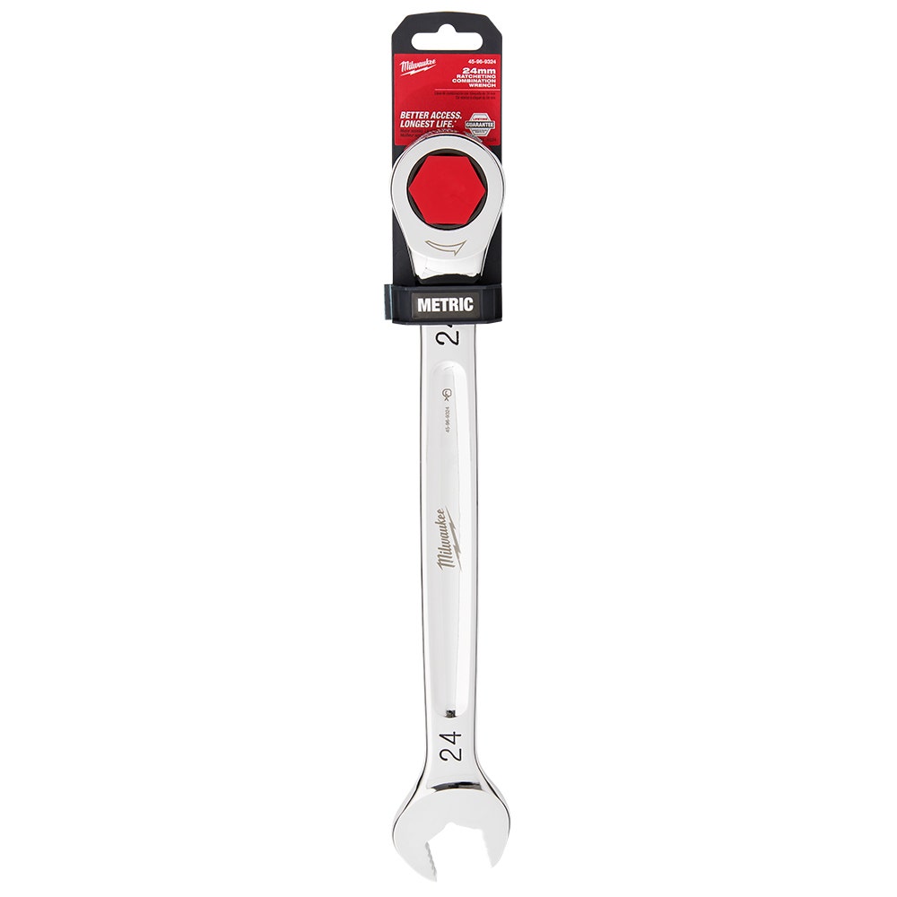 MILWAUKEE 24mm Ratcheting Combination Wrench 45969324