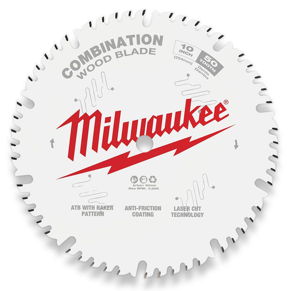 MILWAUKEE 254mm (10 ) Combination 50T Circular Saw Blade 48408026