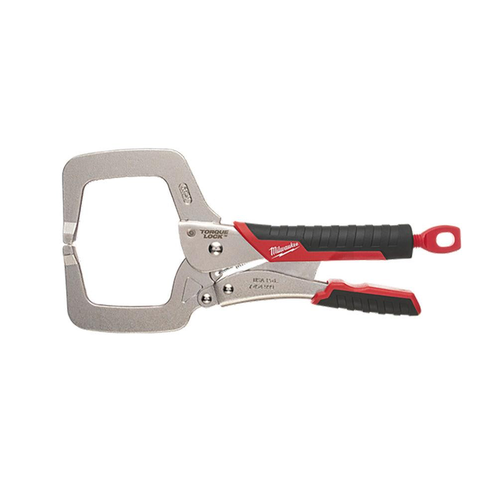 MILWAUKEE 279mm Soft Grip C-Clamp Locking Plier Regular Tip 48223631