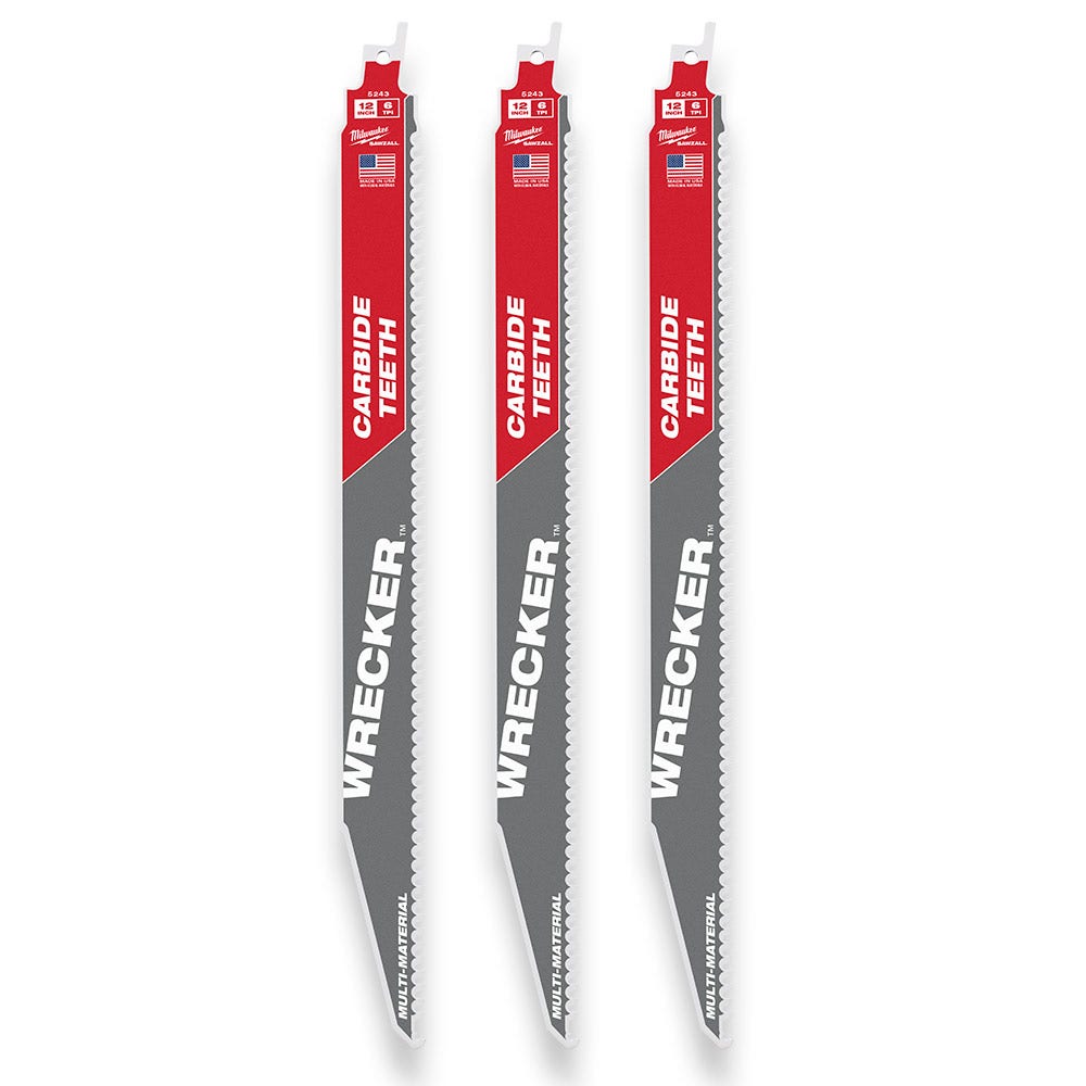 MILWAUKEE 300mm The WRECKER w Carbide Teeth - 3 Piece 48005343