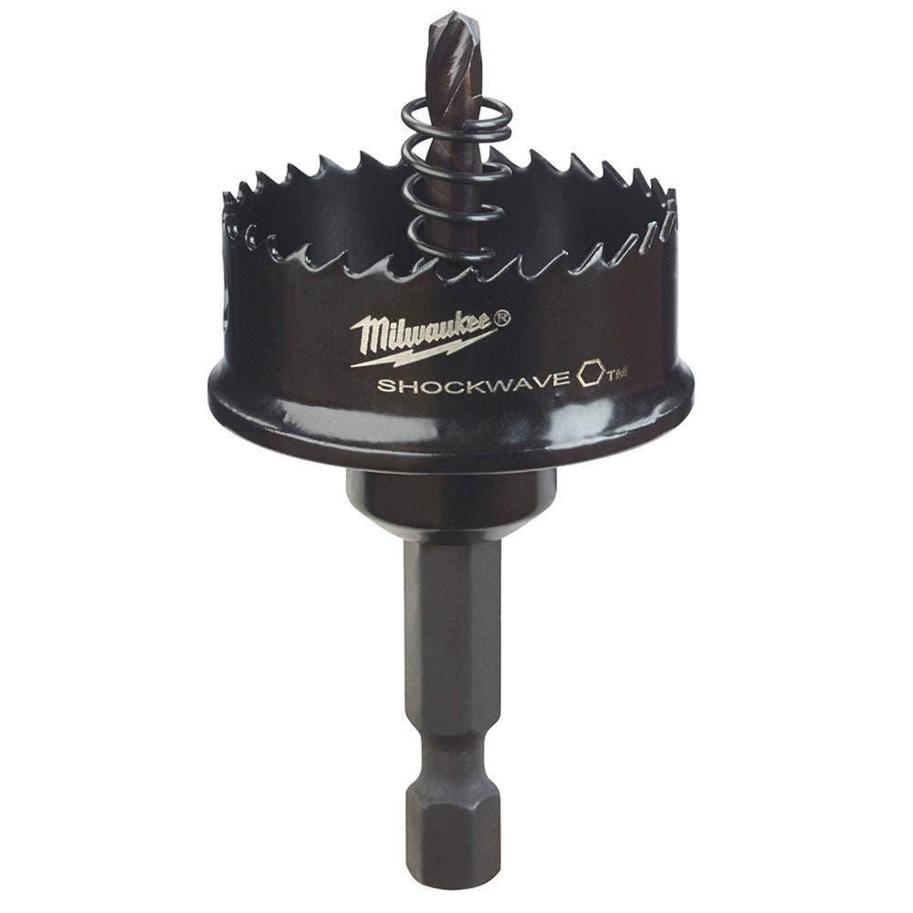 MILWAUKEE 32mm (1.1 4inch) 1 4-Hex Shank Bi-Metal Sheetmetal Holesaw - SHOCKWAVE 49569825