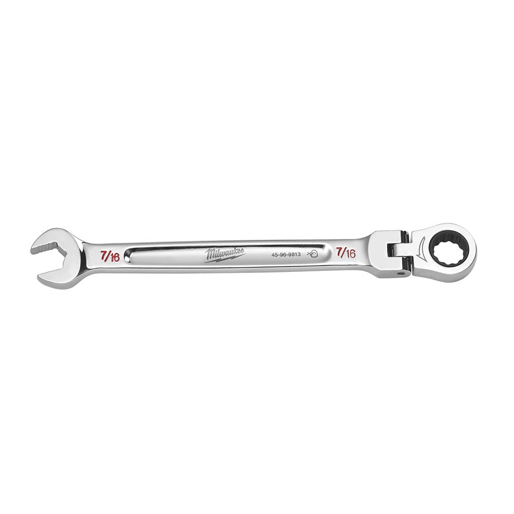 MILWAUKEE 7 16 AF R OE Flex Head Ratcheting Spanner 45969813