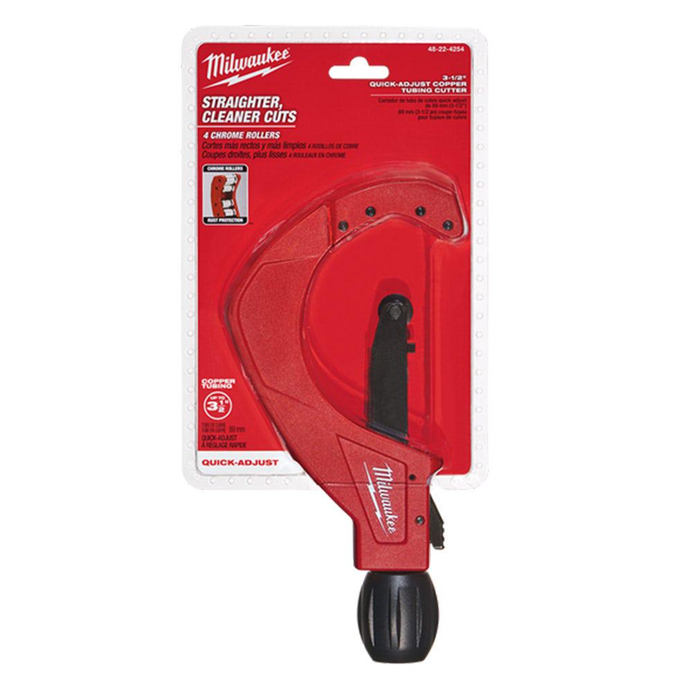 MILWAUKEE 90mm Quick-Adjust Tubing Cutter 48224254