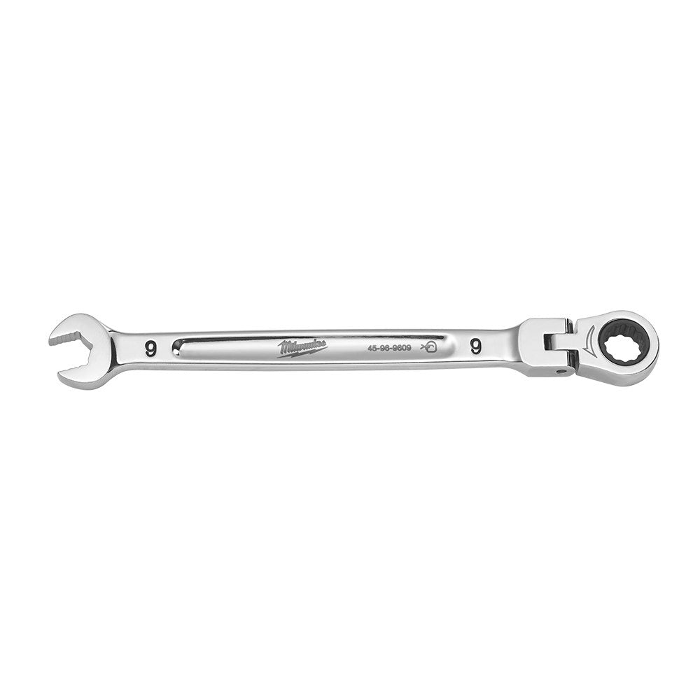 MILWAUKEE 9mm Metric R OE Flex Head Racheting Spanner 45969609