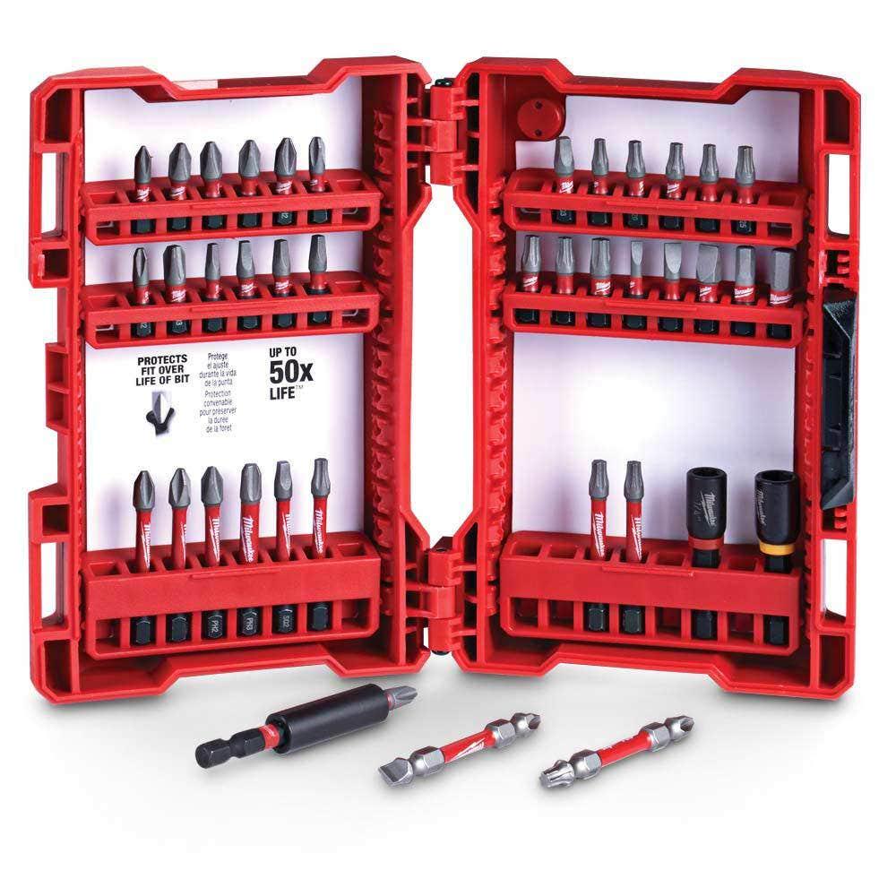MILWAUKEE Impact Screwdriver Bit Set - SHOCKWAVE - 40 Piece 48324022