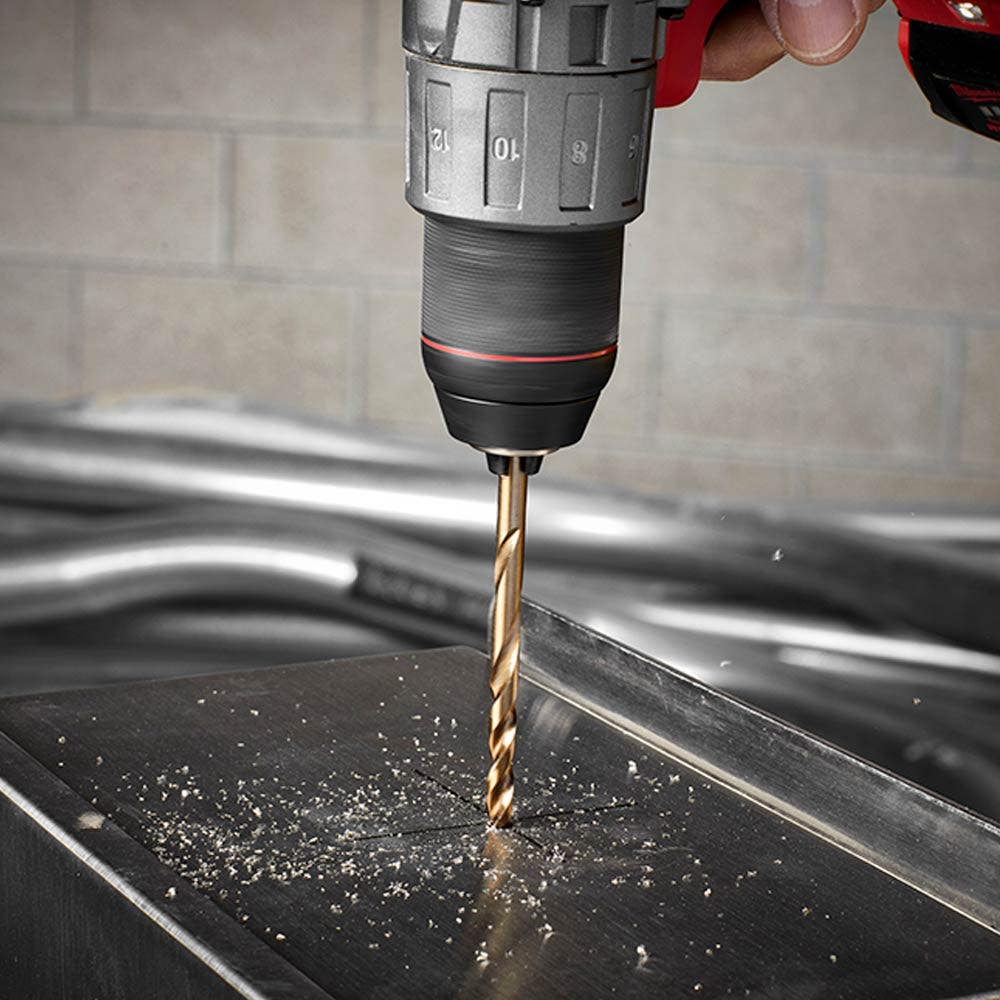 MILWAUKEE RED HELIX 3/8" x 118mm HSS Cobalt Drill Bit 48892321