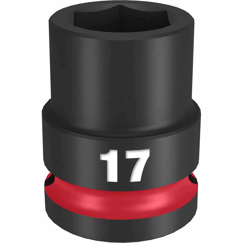 MILWAUKEE SHOCKWAVE 1 2 Drive 17mm Standard 6 Point Impact Socket 49666249