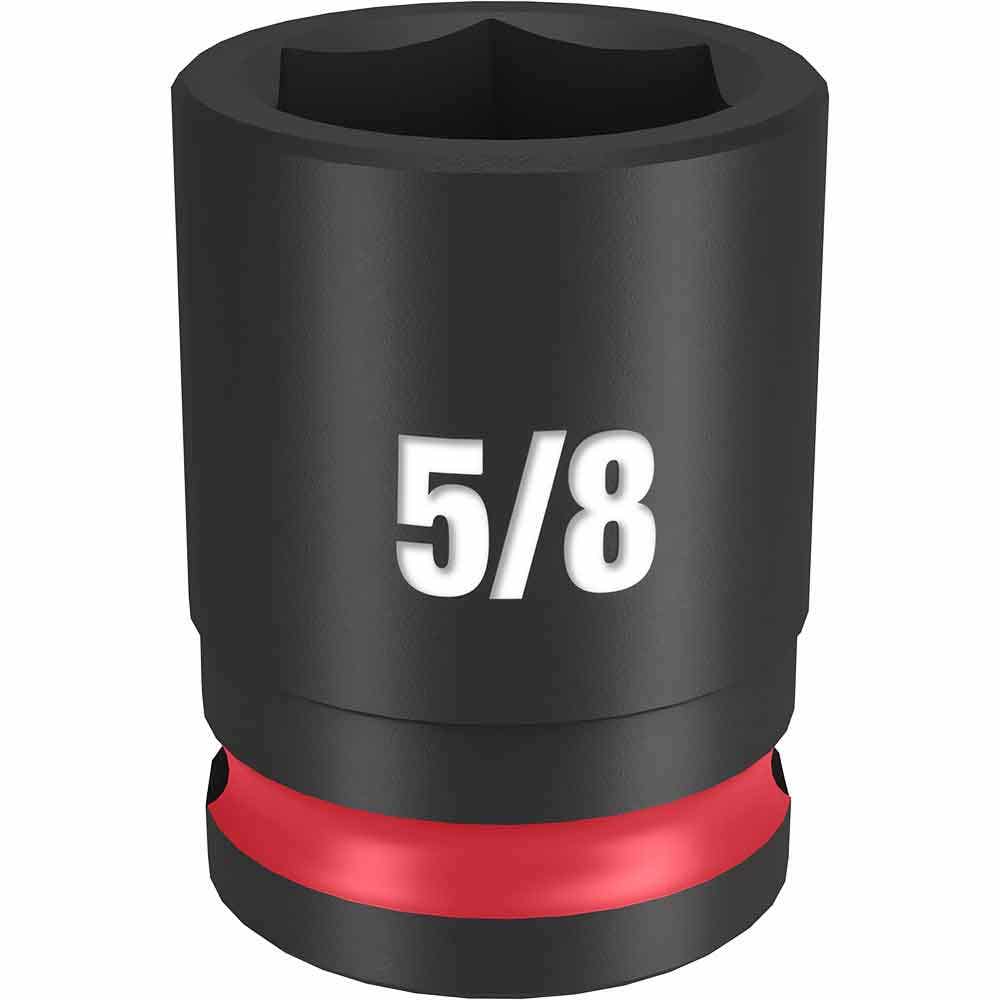 MILWAUKEE SHOCKWAVE 3/8" Drive 5/8" Standard 6 Point Impact Socket 49666108