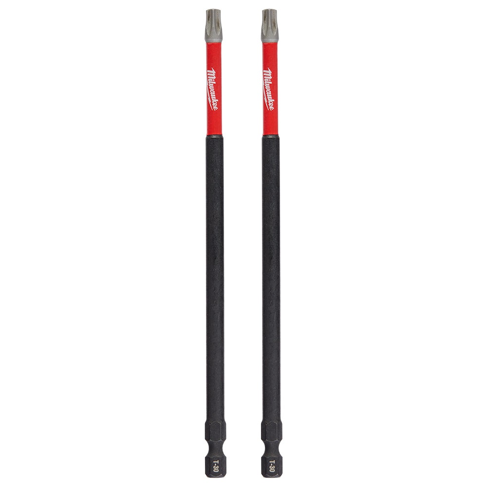 MILWAUKEE SHOCKWAVE Power 150mm (6 ) Torx T30 Screwdriver Bit - 2 Piece 48324390