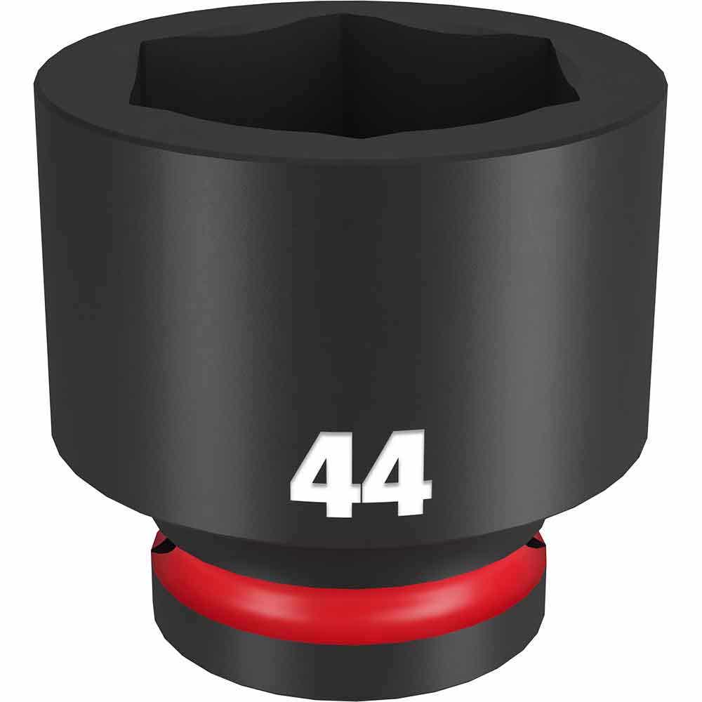 MILWAUKEE SHOCKWAVE 3 4inch Drive 44mm Standard 6 Point Impact Socket 49666382