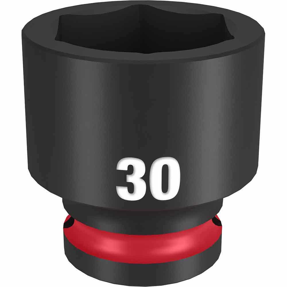 MILWAUKEE SHOCKWAVE 1 2 Drive 30mm Standard 6 Point Impact Socket 49666262