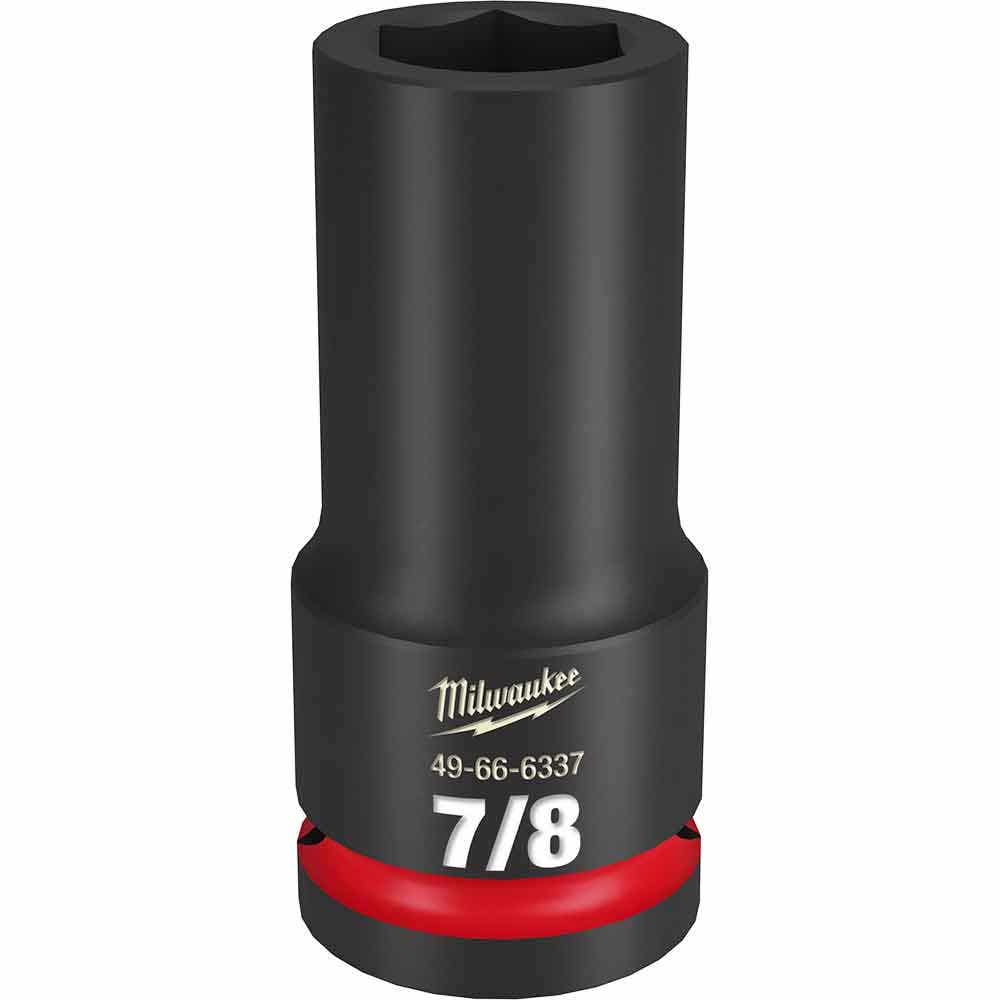 MILWAUKEE SHOCKWAVE 3/4" Drive 7/8" Deep 6 Point Impact Socket 49666337