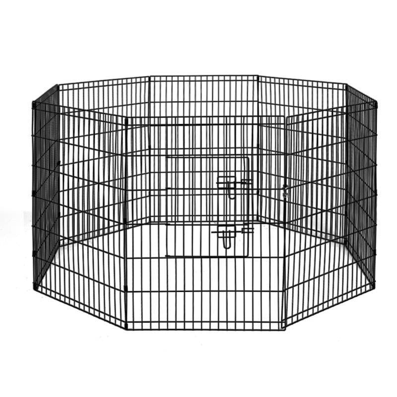 i.Pet Dog Playpen Pet Fence Exercise Cage Enclosure Play Pen 36inch 8 Panel
