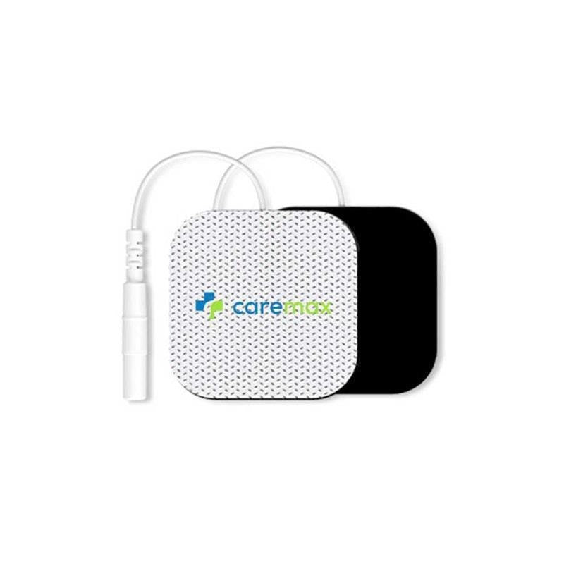 Caremax Premium Cloth Long Life Electrode Pads (Pin Type) - 5cm x 5cm 5Pack