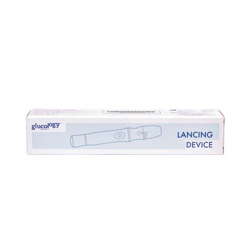 Glucology Lancing Care Kit (200 Lancets and Lancing Device)