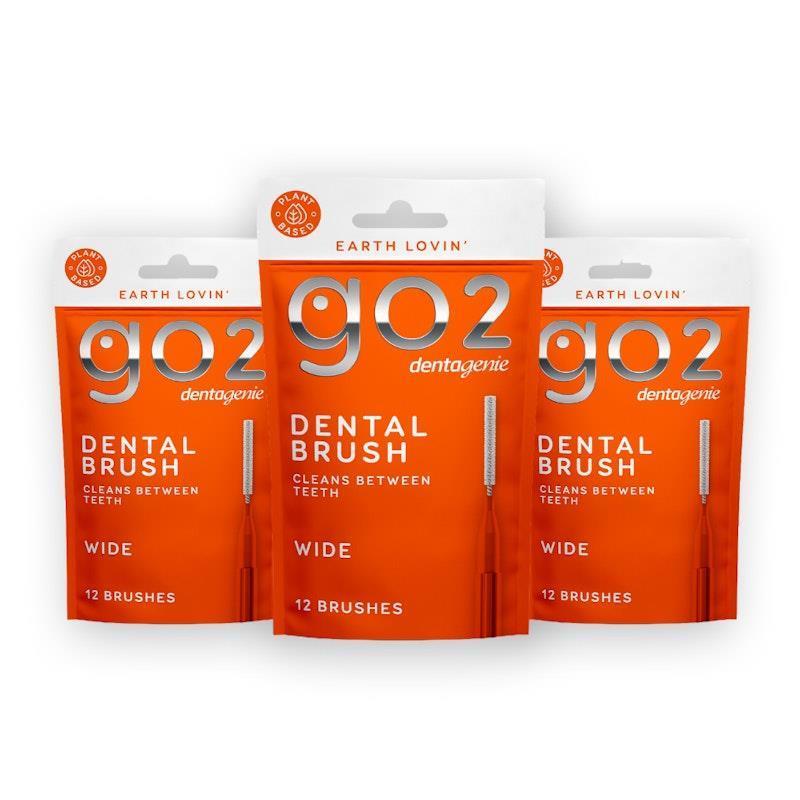 Dentagenie Dental Brush Wide 12 x 3 Multipack