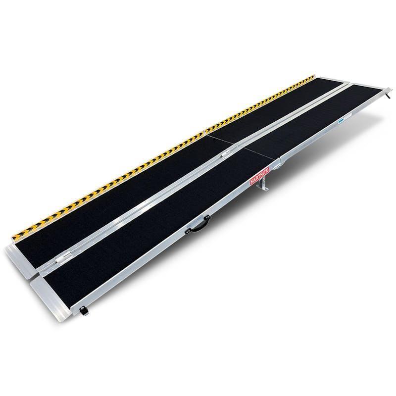 Kartrite Folding Aluminium Wheelchair Ramp Portable Mobility Access Ramp 10FT