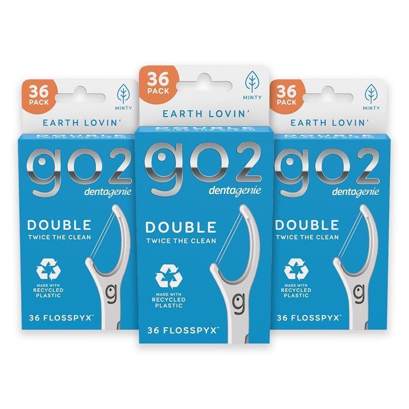 Dentagenie Double Flosspyx 36pk x 3 Multipack