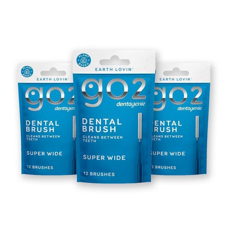 Dentagenie Dental Brush Super Wide 12 x 3 Multipack