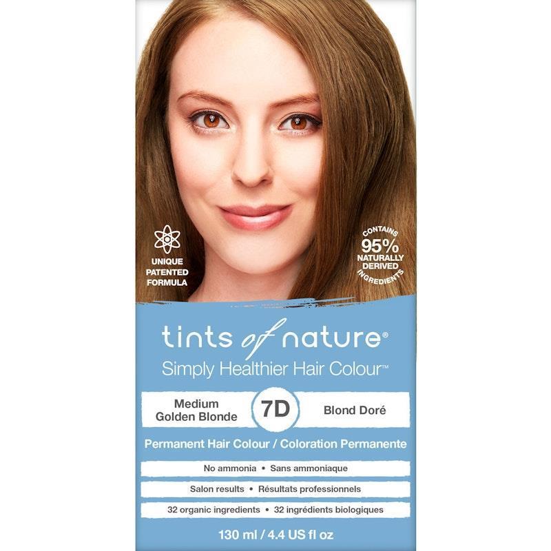 Tints of Nature 7D Medium Golden Blonde Permanent Hair Dye 130ml