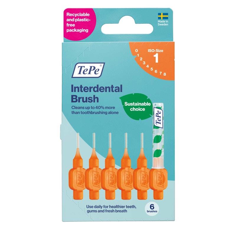 TePe Interdental Brushes - Original Orange-Size 1